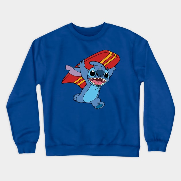 Surfer Stitch Crewneck Sweatshirt by Nykos